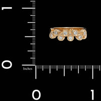 14K Yellow Gold Estate Diamond Ring