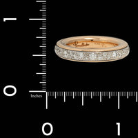 Pomellato 18K Rose and White Gold Estate Diamond Iconica Ring