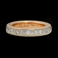 Pomellato 18K Rose and White Gold Estate Diamond Iconica Ring