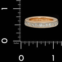Pomellato 18K Rose and White Gold Estate Diamond Iconica Ring