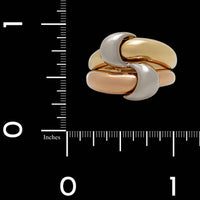 Roberto Coin 18K Tricolor Gold Estate Ring