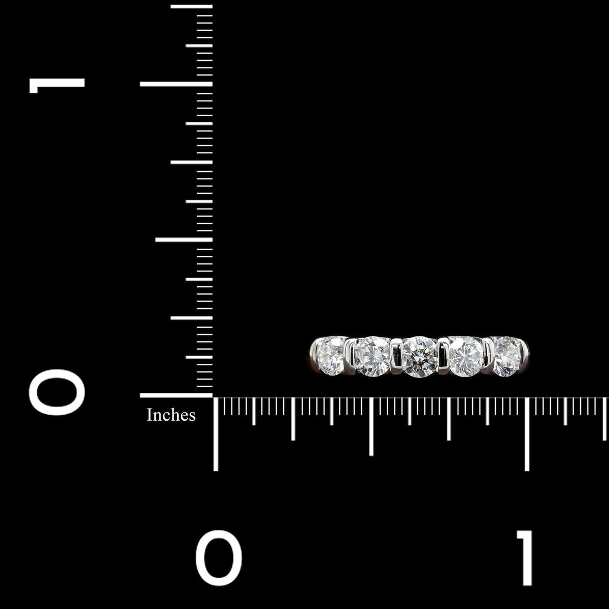 14K Two-tone Gold Estate Diamond Band