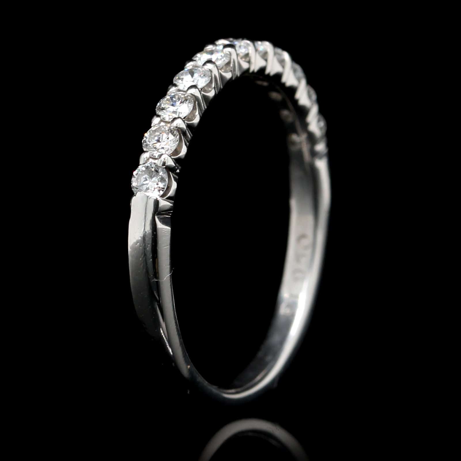 Platinum Estate Diamond Band
