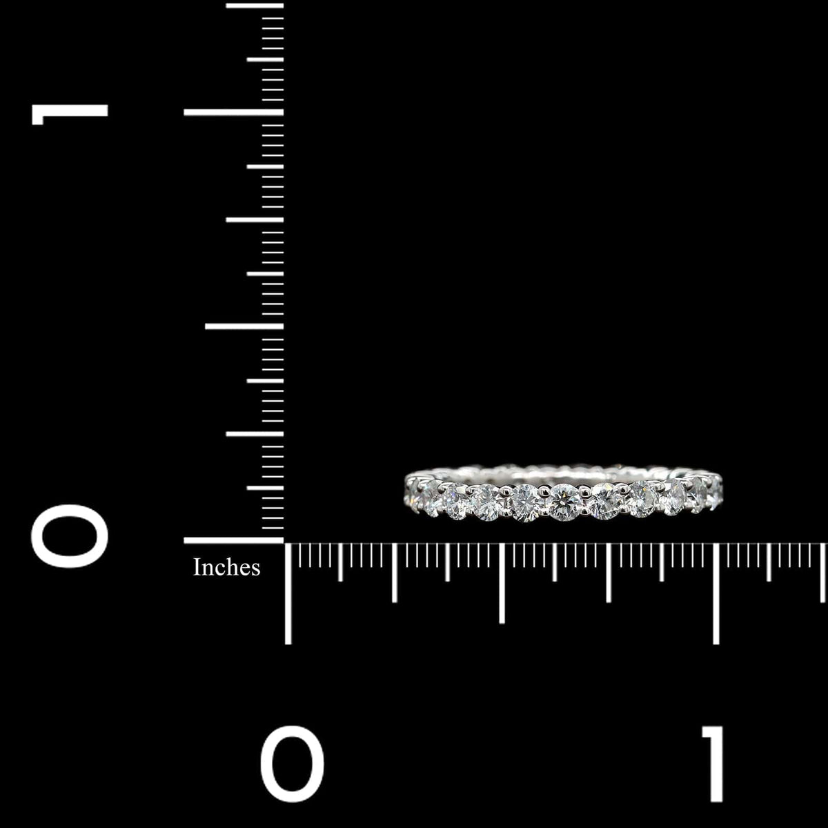 Platinum Estate Diamond Eternity Band