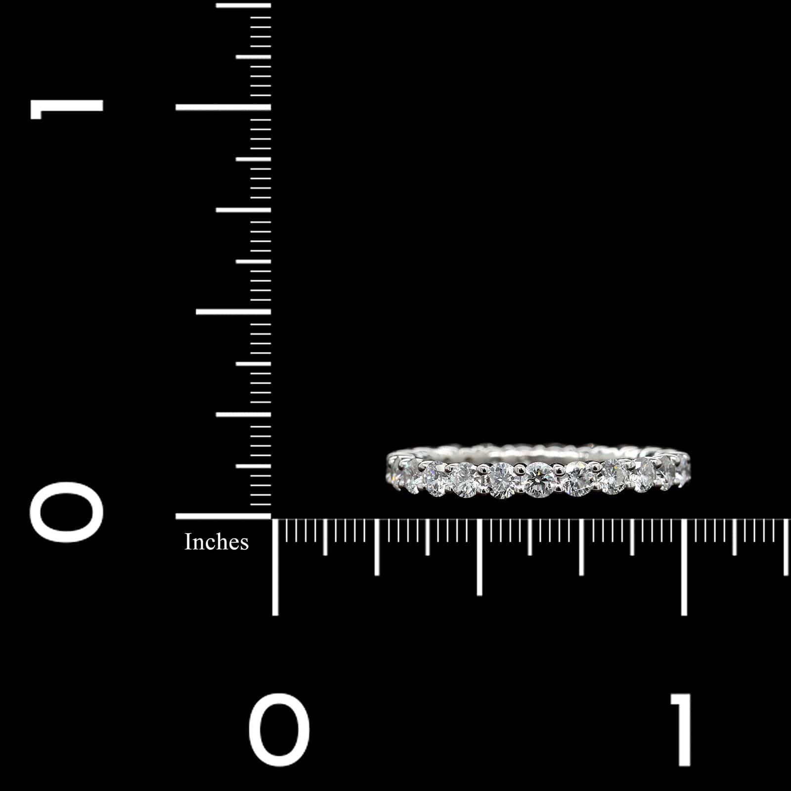 Platinum Estate Diamond Eternity Band