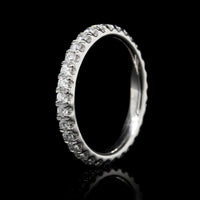 Platinum Estate Diamond Eternity Band