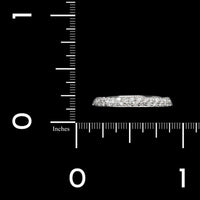 18K White Gold Estate Diamond Band