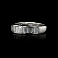 Platinum Estate Diamond Band