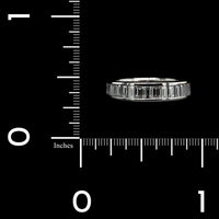 Platinum Estate Diamond Band