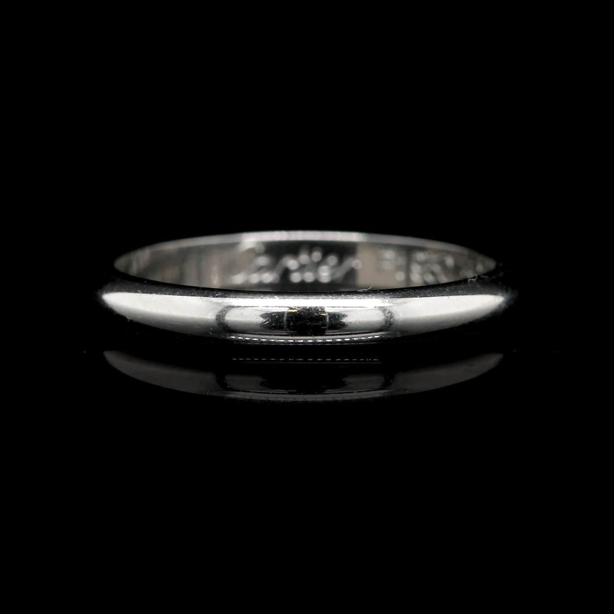 Cartier Platinum Estate Wedding Band