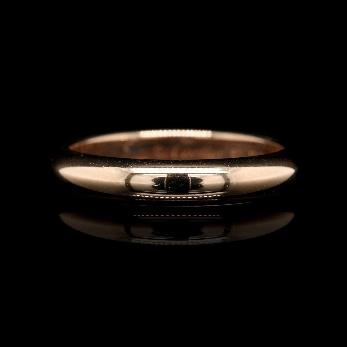 Cartier 18K Rose Gold Estate Wedding Band