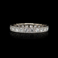 Platinum Estate Diamond Eternity Band