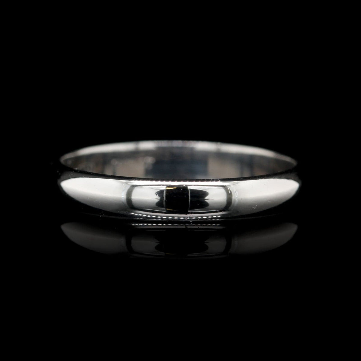 14K White Gold Estate&nbsp;3.00mm Band