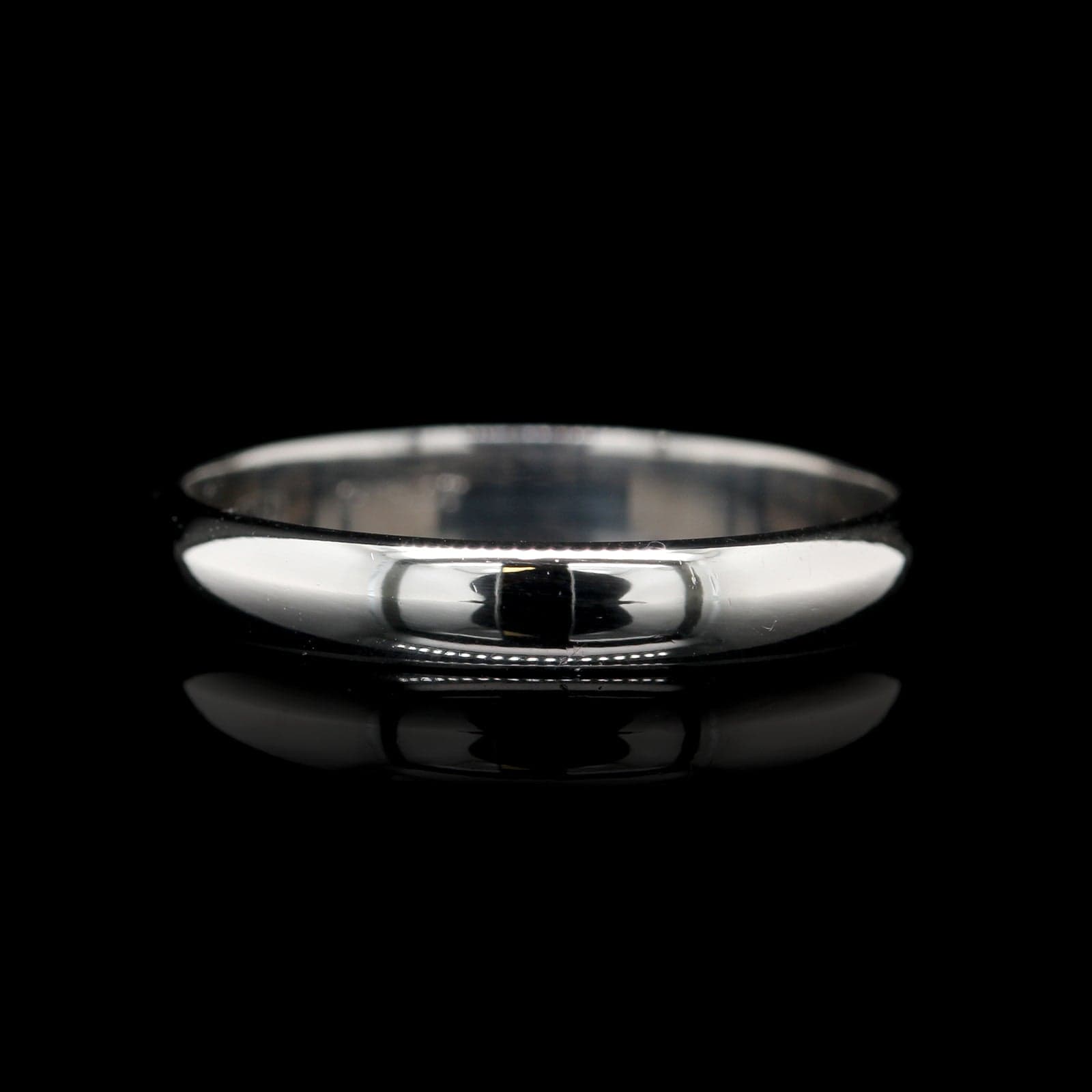 14K White Gold Estate&nbsp;3.00mm Band