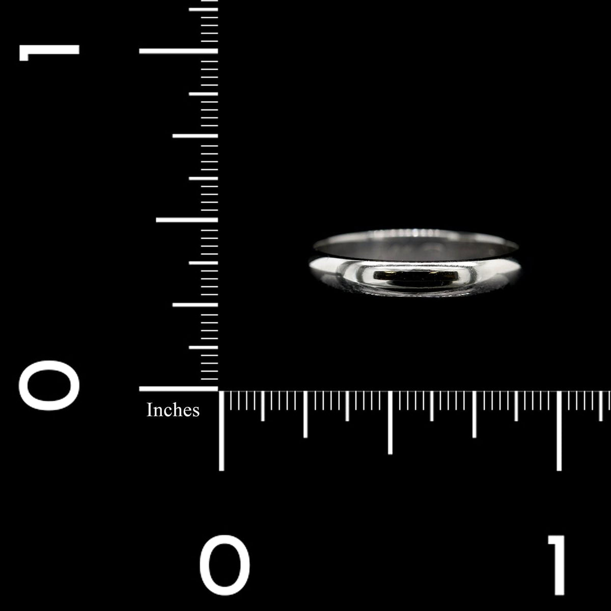 14K White Gold Estate&nbsp;3.00mm Band