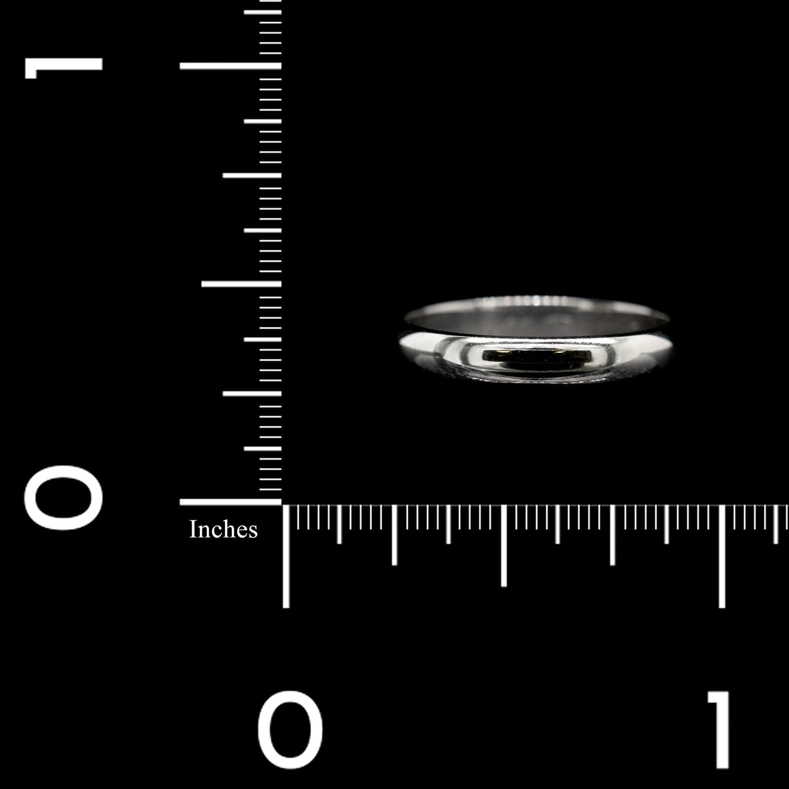 14K White Gold Estate&nbsp;3.00mm Band