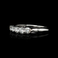 Platinum Estate Diamond Band