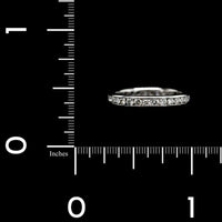 Platinum Estate Diamond Eternity Band