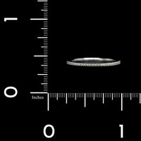 Tiffany & Co. Platinum Estate Diamond Lucida Band