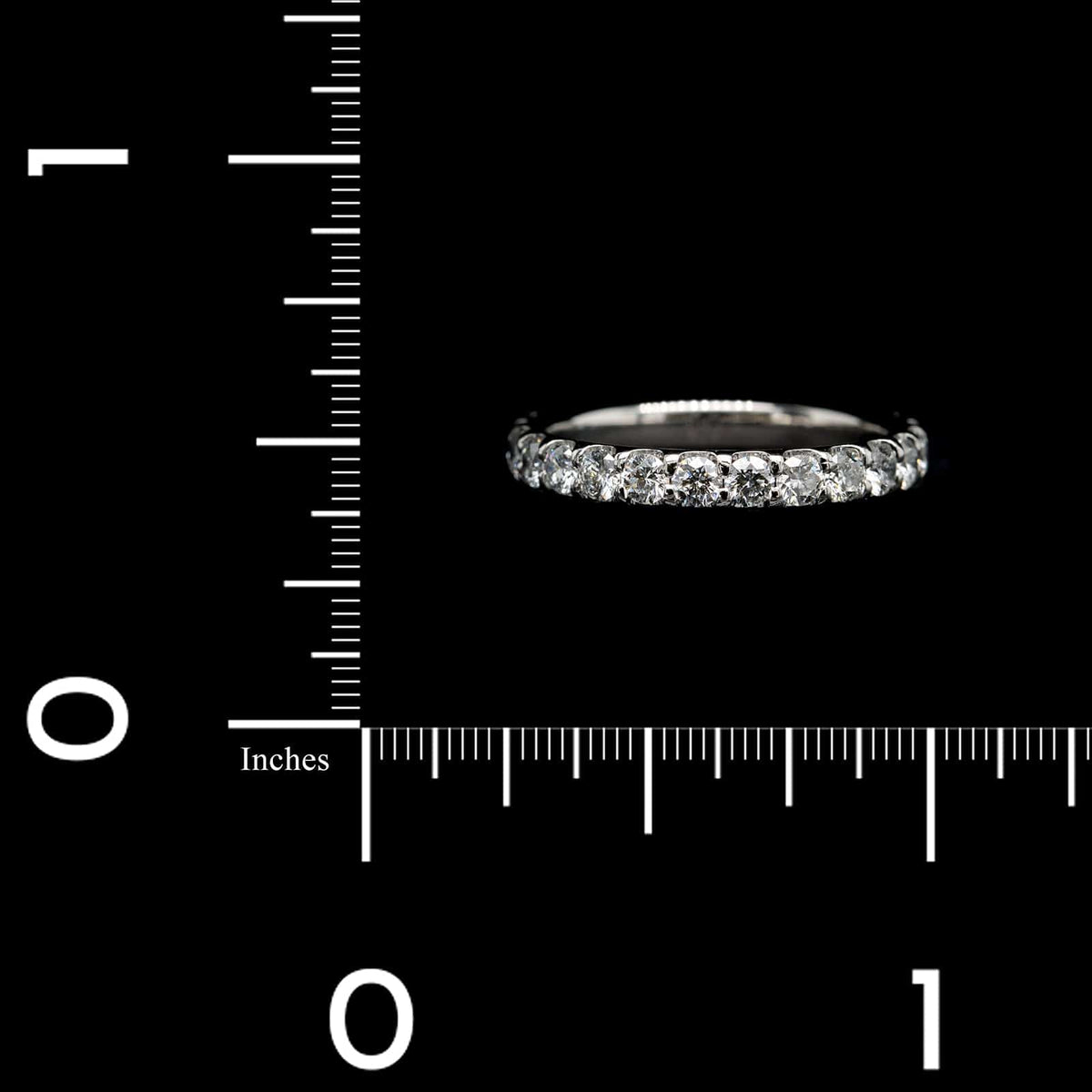 Memoire Platinum Estate Diamond Odessa Band – Long's Jewelers