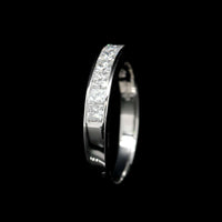 Platinum Estate Diamond Band