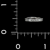 Platinum Estate Diamond Band