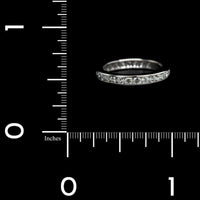 Tiffany & Co. Platinum Estate Diamond Eternity Band