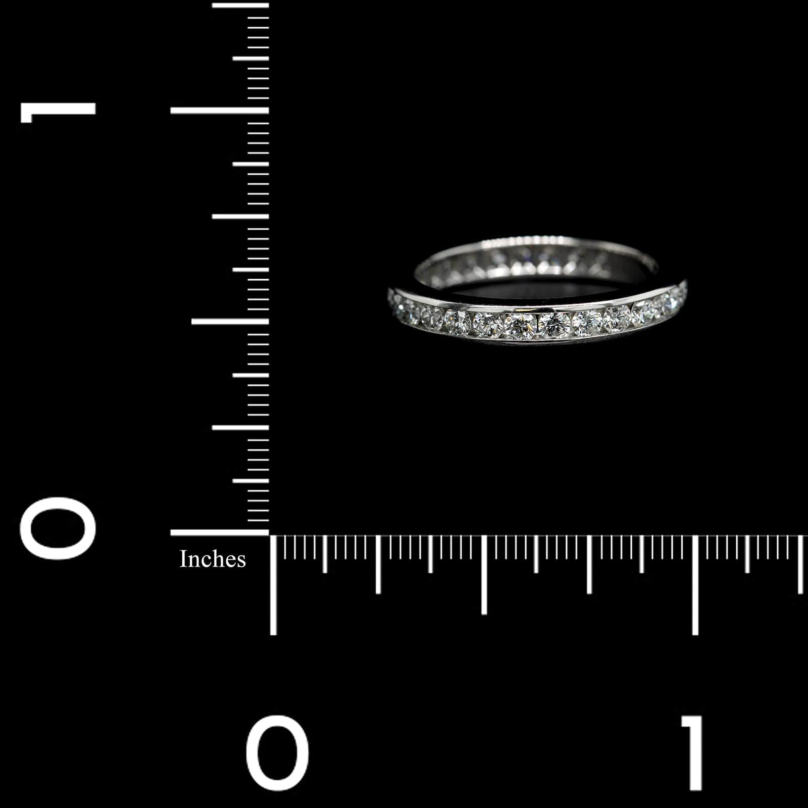 Tiffany & Co. Platinum Estate Diamond Eternity Band