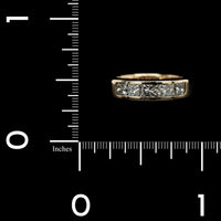 14K Yellow Gold Estate Diamond Band