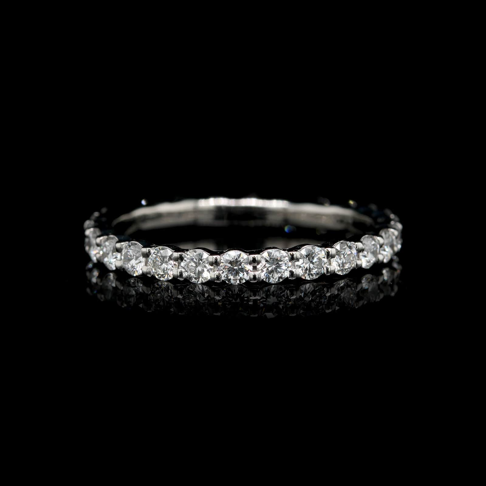 Memoire Platinum Estate Diamond Eternity Band