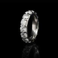 Memoire Platinum Estate Diamond Eternity Band