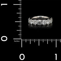 Memoire Platinum Estate Diamond Eternity Band