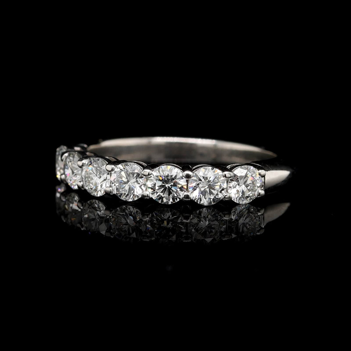 Tiffany & Co. Platinum Estate Forever Diamond Band