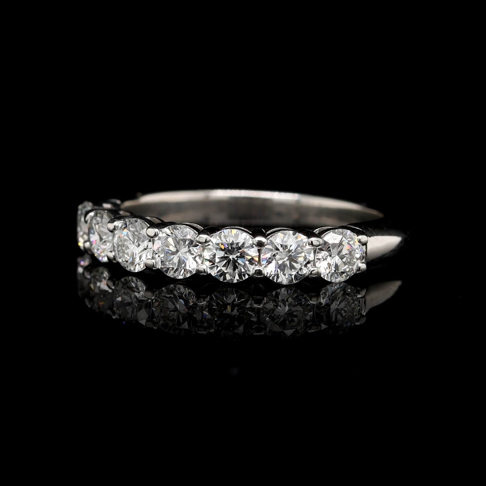 Tiffany & Co. Platinum Estate Forever Diamond Band