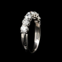 Tiffany & Co. Platinum Estate Forever Diamond Band