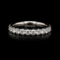 Memoire Platinum Estate Odessa Diamond Eternity Band