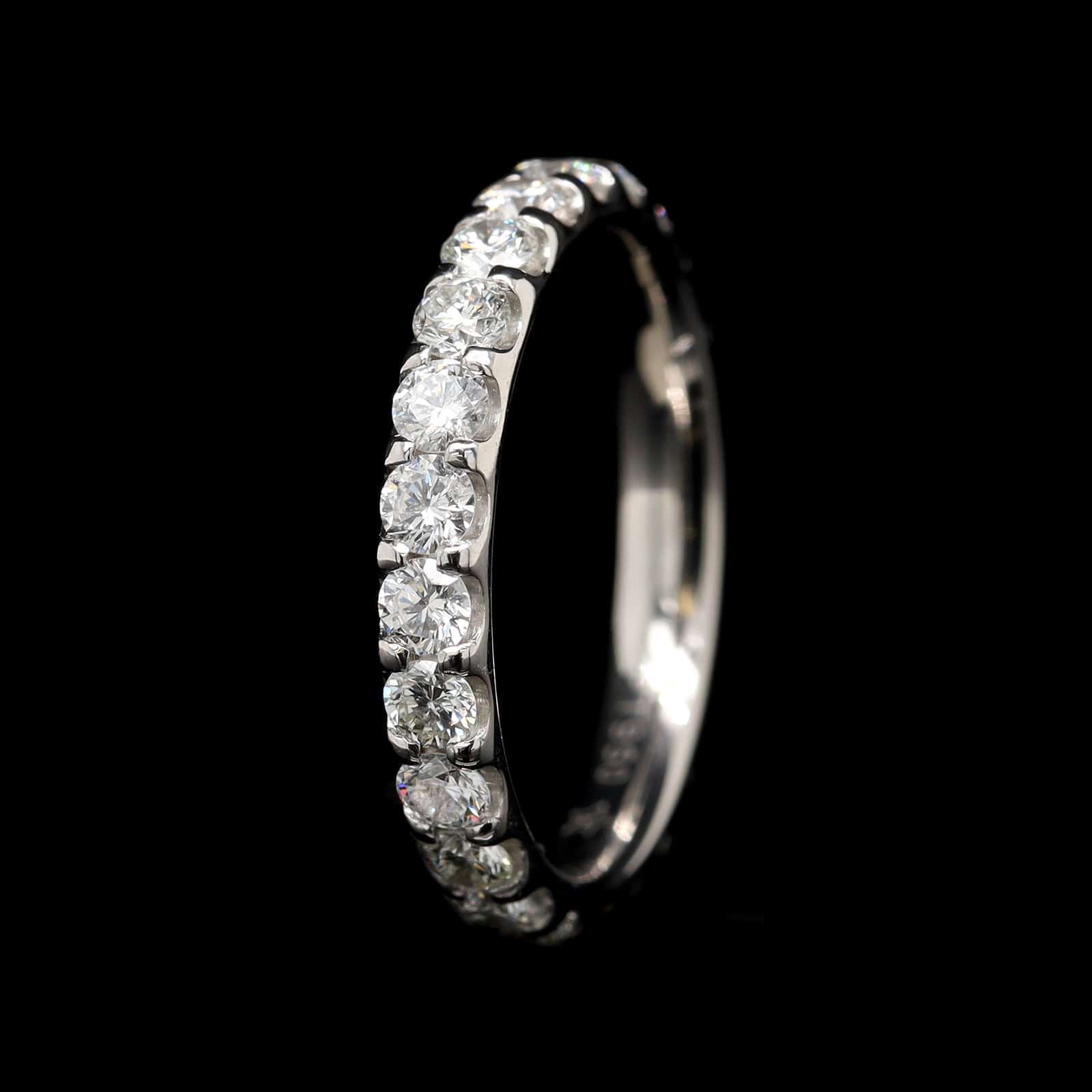 Memoire Platinum Estate Odessa Diamond Eternity Band – Long's Jewelers