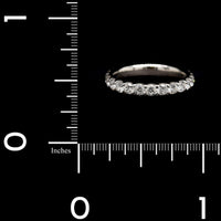 Memoire Platinum Estate Odessa Diamond Eternity Band