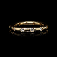 Tiffany & Co. 18K Yellow Gold Estate Diamond Band