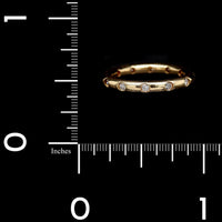 Tiffany & Co. 18K Yellow Gold Estate Diamond Band
