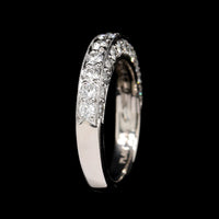Platinum Estate Diamond Band