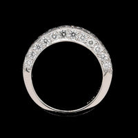Platinum Estate Diamond Band