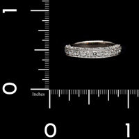 Platinum Estate Diamond Band