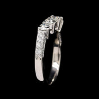 Platinum Diamond Estate Wrap Band