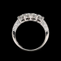 Platinum Diamond Estate Wrap Band