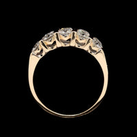 14K Yellow Gold Estate Diamond Band