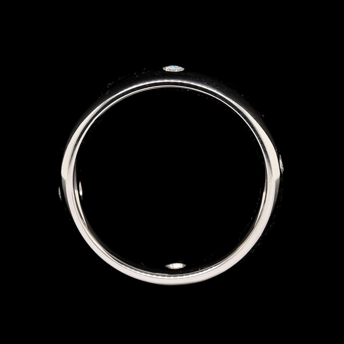 Platinum Estate Diamond Band