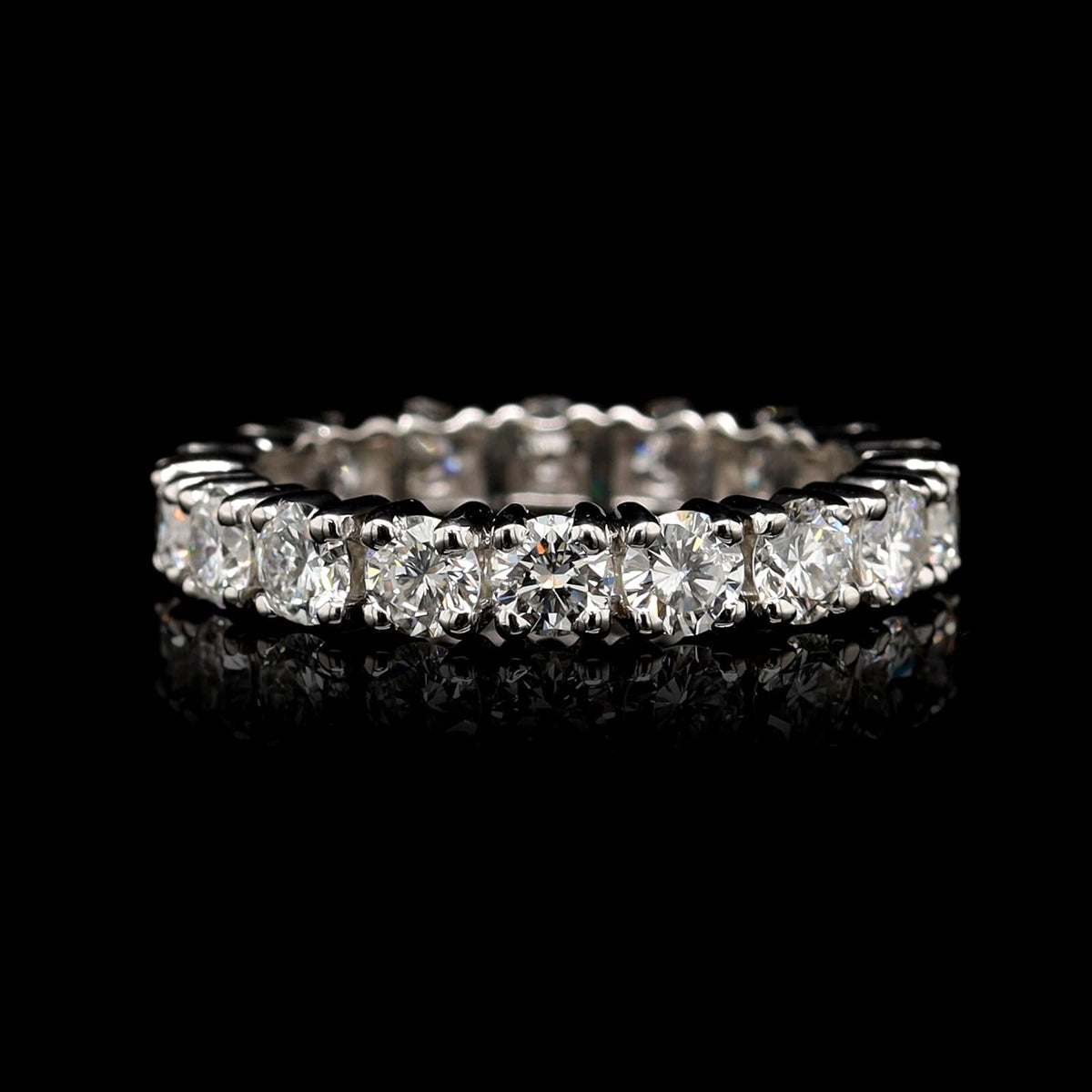 Platinum Diamond Estate Eternity Band