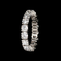 Platinum Diamond Estate Eternity Band