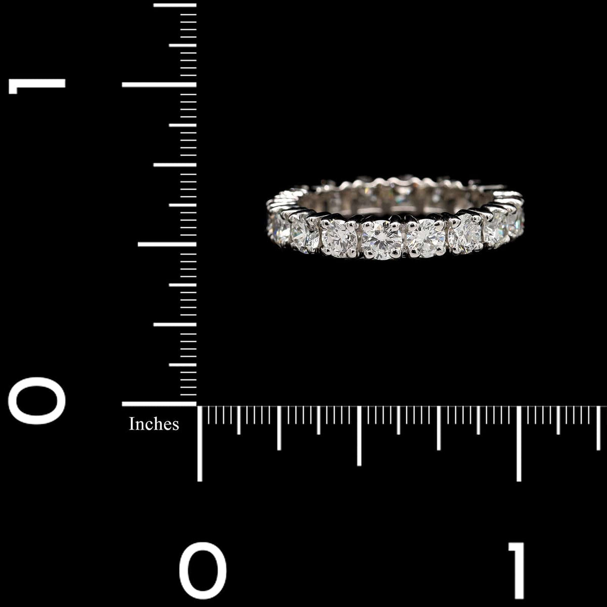 Platinum Diamond Estate Eternity Band